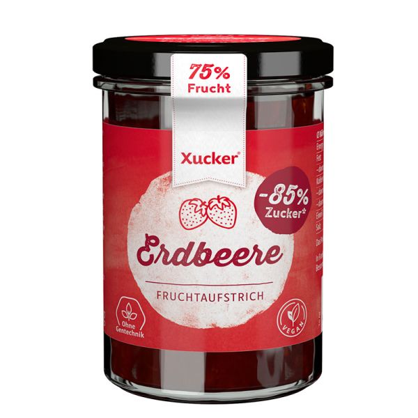 Xucker Fruchtaufstrich Erdbeere