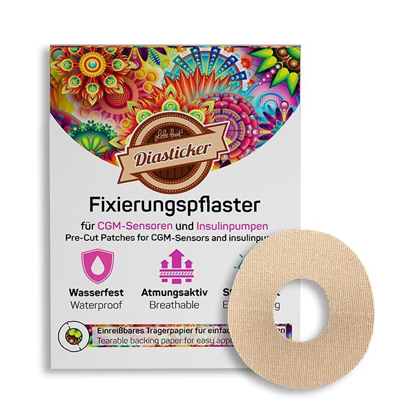 Fixierpflaster für Dexcom G7 beige