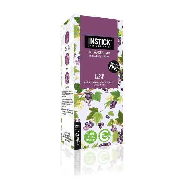 Instick Cassis zuckerfrei