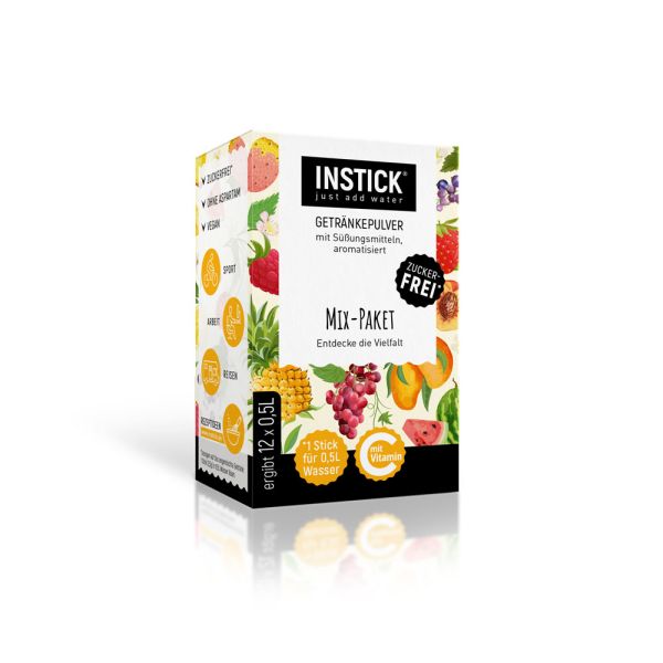 Instick Mix-Paket 12 Geschmacksrichtungen