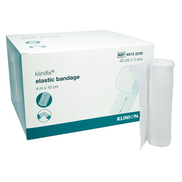 Klinifix Elastic Fixierbinde 10 cm x 4 m 20 Stück