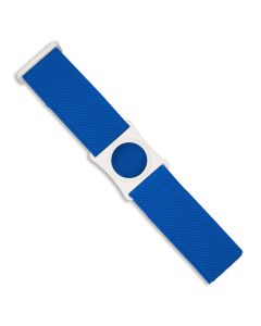 Freestyle Libre 3 Fixierband Royalblau mit Ring Weiß